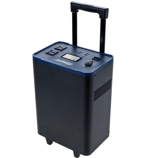 BullMach Elektron 3000 - Power Station Portatile - Carrellata - 3000w/2304Wh 3.2V