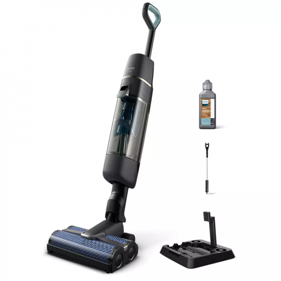 Philips AquaTrio 7000 XW7110/01 - Lavapavimenti a batteria 3 in 1: lava asciuga e aspira