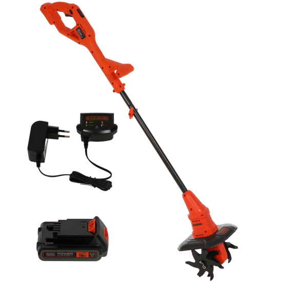 Black &amp; Decker BETL1820L-QW - Motozappa a batteria - 18V 2Ah