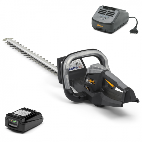 Alpina AH 20 Li Kit - Tagliasiepi a batteria 20V/2Ah - Lama da 70 cm