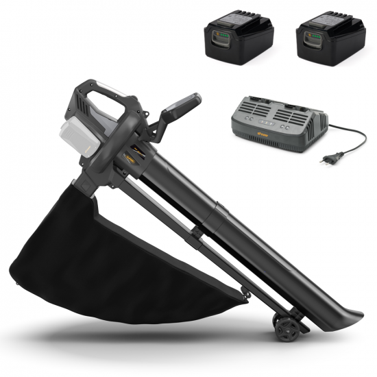 Alpina AV 20 Li Kit - Soffiatore aspiratore a batteria - 2 batterie da 20V 4Ah