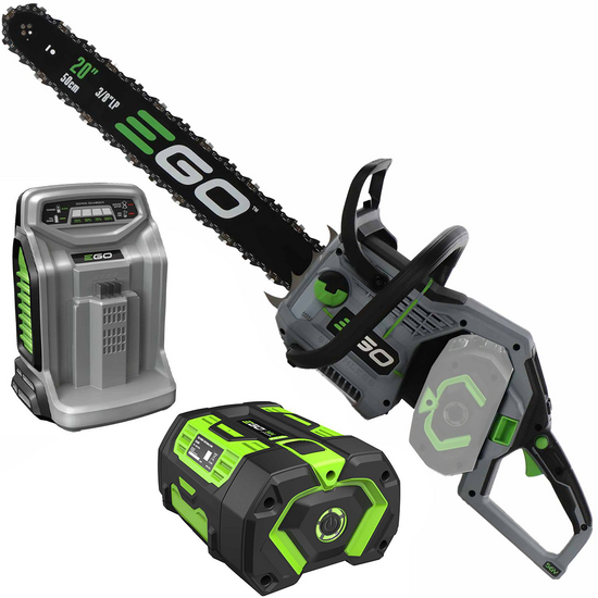 EGO CS 2000 E - Motosega a batteria 56V 6Ah - Lama da 50cm