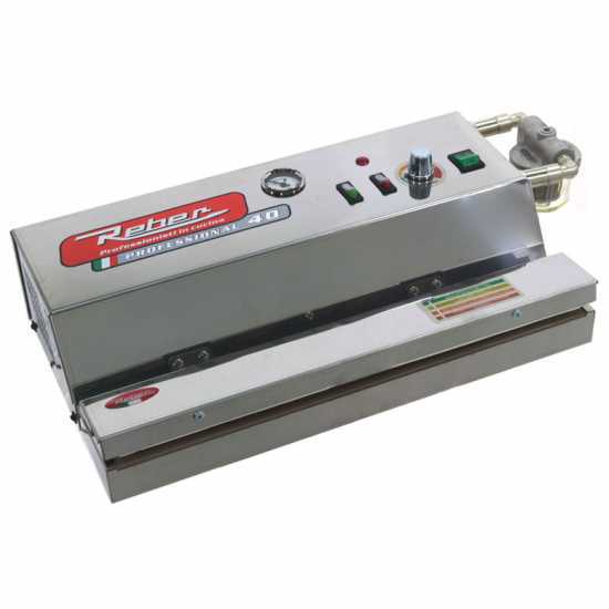 Reber PROFESSIONAL 40 - 9714 NF - Macchina sottovuoto professionale - Barra saldante 43cm