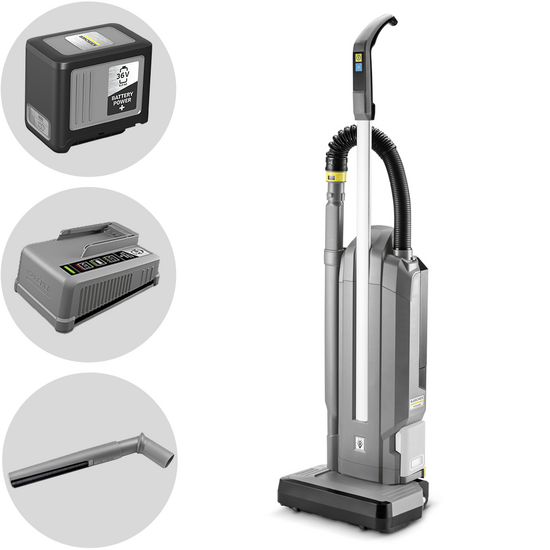 Karcher CV 30/2 Bp Adv - Battitappeto - Aspirapolvere portatile - 36V 6Ah