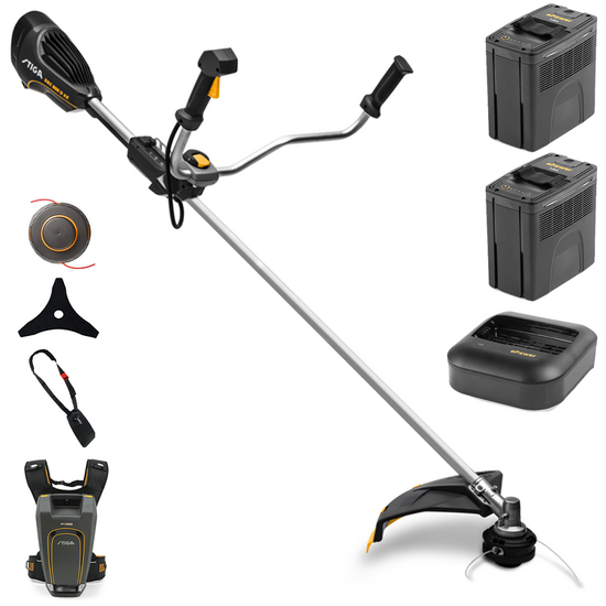 Stiga SBC 900 D AE Kit - Decespugliatore a batteria - 2x48V/7,5Ah
