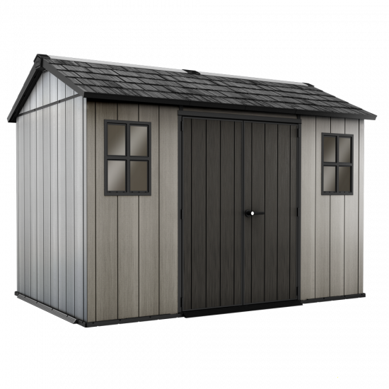 Keter Oakland 1175 - Casetta da giardino - Con finestre frontali - 350x229x254 cm