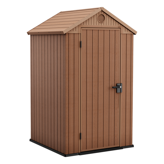 Keter Darwin marrone - Casetta porta attrezzi - 123.8x117x205 cm
