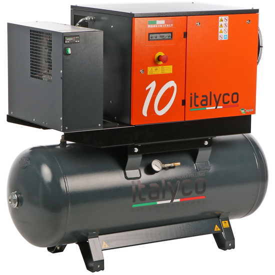 Italyco KVE 10/270 - Compressore rotativo a vite - Pressione max 10 bar