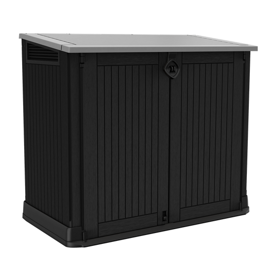 Keter Store it Out Midi nero - Armadio porta attrezzi - 132x71.5x113.5 cm