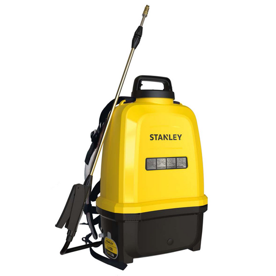 Stanley SXSPBS16E - Pompa irroratrice a batteria a spalla - 16 litri - 14,4V - 2Ah