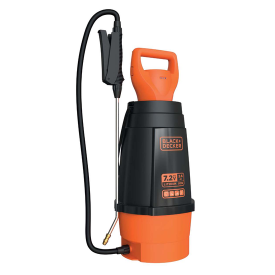 Black &amp; Decker BXSPBS07E - Pompa irroratrice a spalla a batteria - 7 litri - 7,2V - 2,6Ah