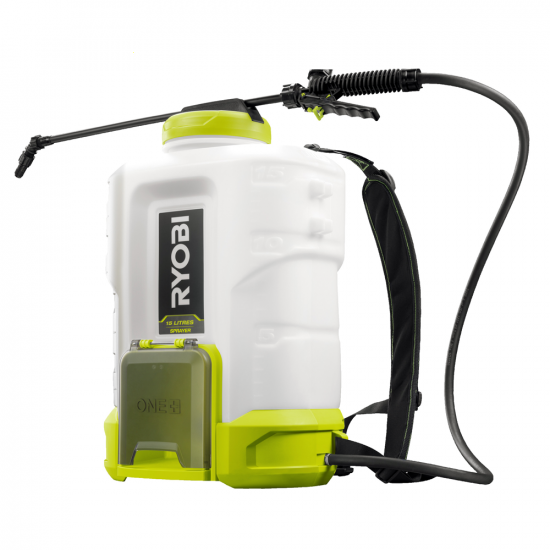 Ryobi RY18BPSB-0 -  Pompa irroratrice zainata a batteria 18V - Serbatoio 15L - SENZA BATTERIA E CARICABATTERIE
