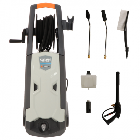 Comet KLS 1680 Gold Plus - Idropulitrice semiprofessionale a freddo - 160 bar - 498 lt/h