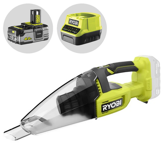 Ryobi RHV18-0 - Aspirabriciole a batteria - 18V - 4 Ah
