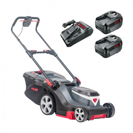 AL-KO 382 Li Premium - Tagliaerba a batteria - Taglio 38 cm - 2x 18V/5,0Ah