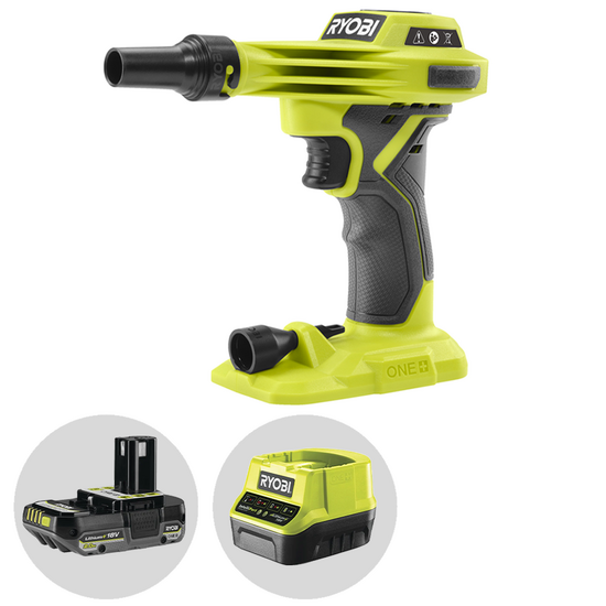 Ryobi RVI18-0 - Compressore a batteria portatile - 18V - 2Ah