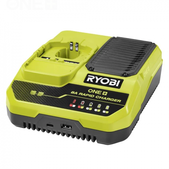 Ryobi RC18180 - Caricabatterie ultra-rapido 18V - 4,0 Ah