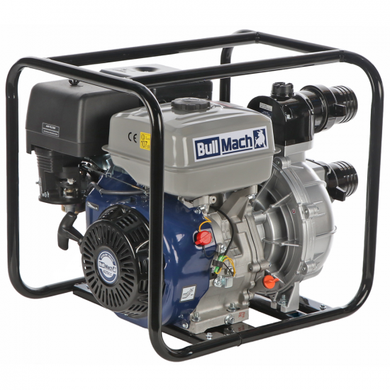BullMach NAYLA 80 - Motopompa a scoppio alta prevalenza - Raccordi 80 mm
