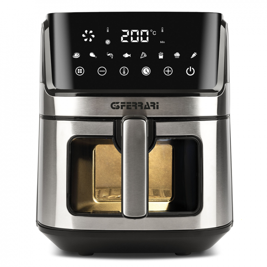 G3 Ferrari Friggisano Visual - Friggitrice ad aria digitale 6.5L