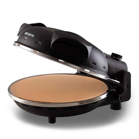 Ariete 0917 Nero - Forno Pizza Elettrico - Pietra biscotto