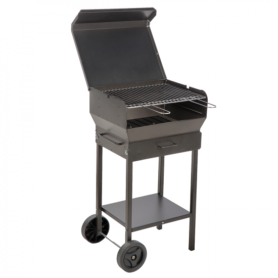 Mille Doriano Small - Barbecue in ferro artigianale a carbone - 47,5x37cm