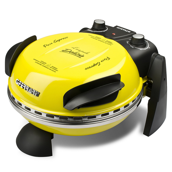 G3 Ferrari Delizia Giallo - Forno Pizza Elettrico - Pietra refrattaria