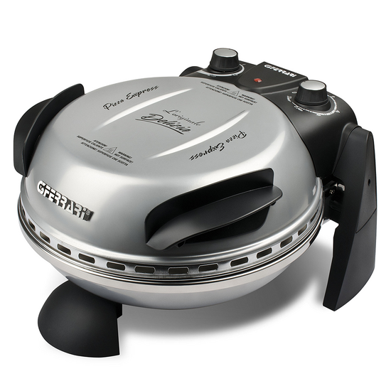 G3 Ferrari Delizia Silver - Forno Pizza Elettrico - Pietra refrattaria