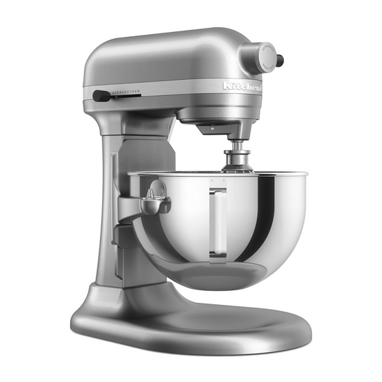 KitchenAid Heavy Duty 5KSM55SXX-ECU Argento - Impastatrice Planetaria