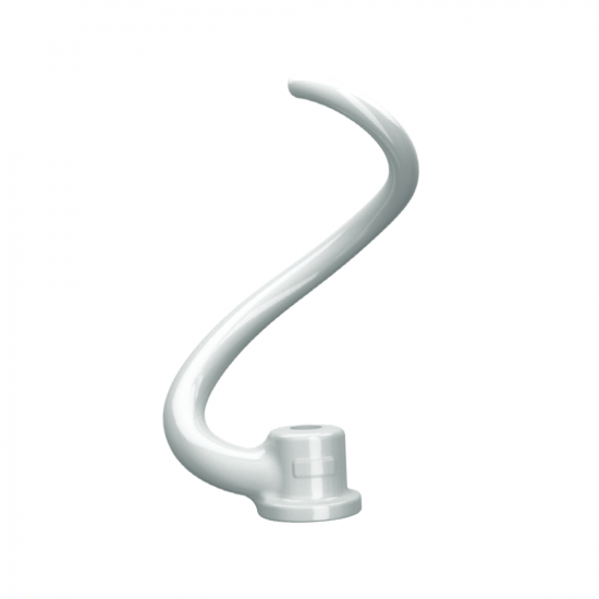 KitchenAid 5KSMBLWD - Gancio impastatore rivestito bianco