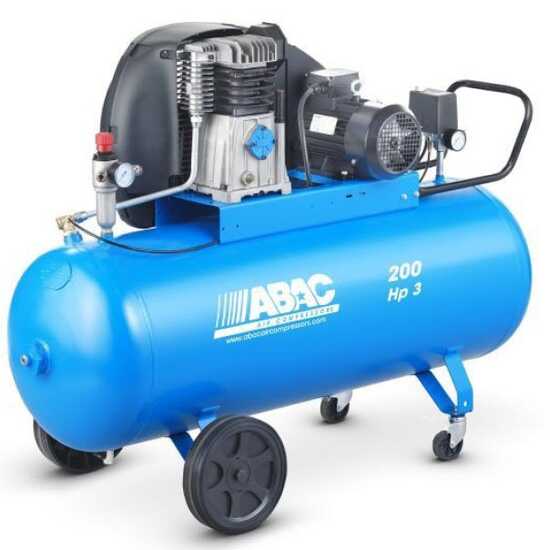 Abac A39/ 200 CT3 - Compressore aria trifase a cinghia - serie LINE - 200 litri