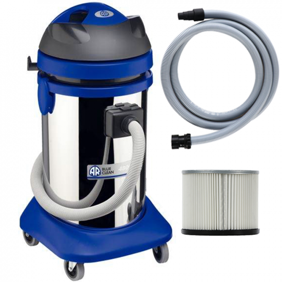 Annovi &amp; Reverberi 4800 - Bidone aspirapolvere - Fusto Inox 37 lt - 1400W