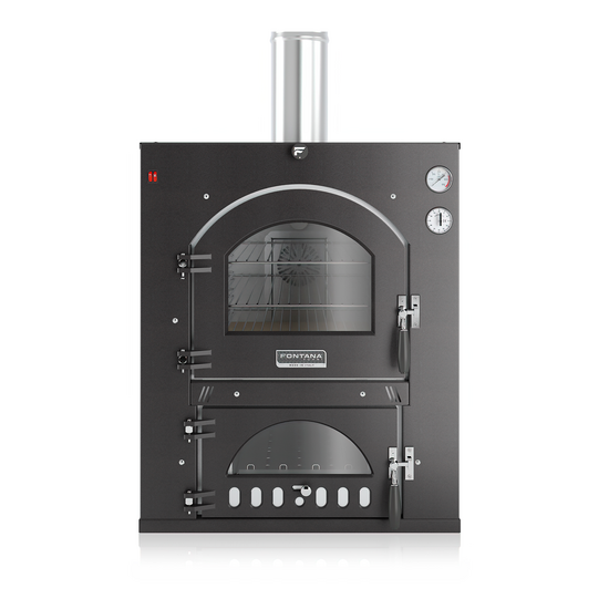 Fontana INC80X54QV - Forno a legna da incasso