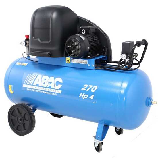 Abac SA39B 270 CT4 - Compressore silenziato a cinghia - 270 lt aria compressa