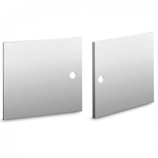 Palazzetti - Ante in acciaio Inox 78x33 cm