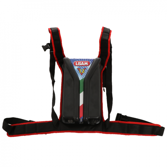 Batteria litio a spalla Lisam da 12v 56Ah