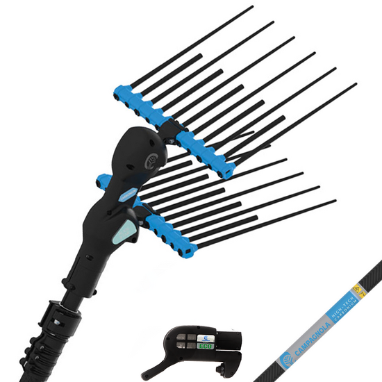 Campagnola Alice STAR ECO - Asta in carbonio da 230 cm - Abbacchiatore elettrico