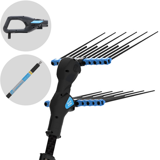 Campagnola Alice STAR 58 PLUS - Asta in carbonio 230 cm - Abbacchiatore Elettrico