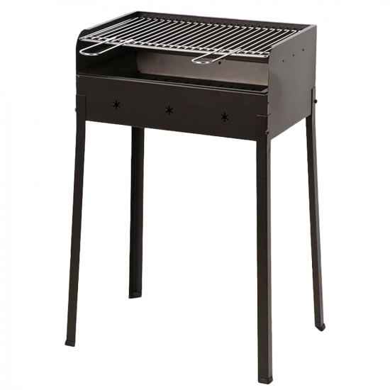 Mille Stella Eco Small - Barbecue in ferro artigianale a carbone - 47,5x37cm