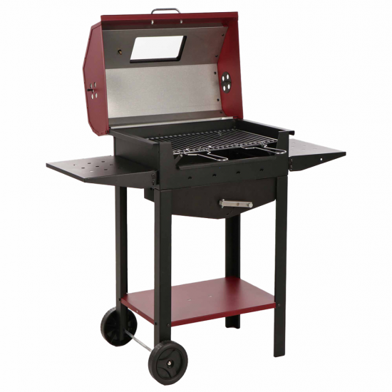 Mille Eliseo Small - Barbecue in ferro artigianale a carbone - 47,5x37cm