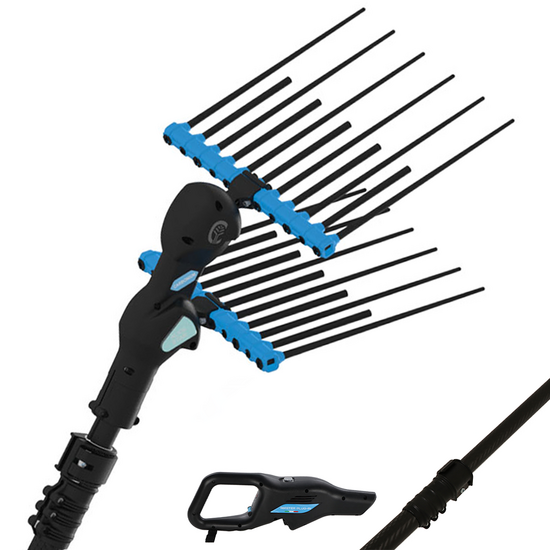 Campagnola Alice STAR ECO Plug-in - Asta in carbonio da 185-270 cm - Abbacchiatore elettrico