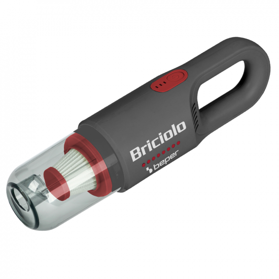 Beper P202ASP401 - Aspirabriciole ricaricabile a batteria - 7.4 V 2 Ah