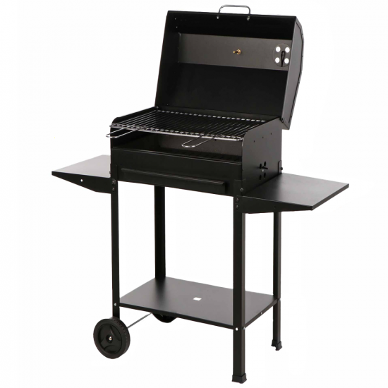 Mille Ercole Small - Barbecue in ferro artigianale a carbone - 47,5x37cm