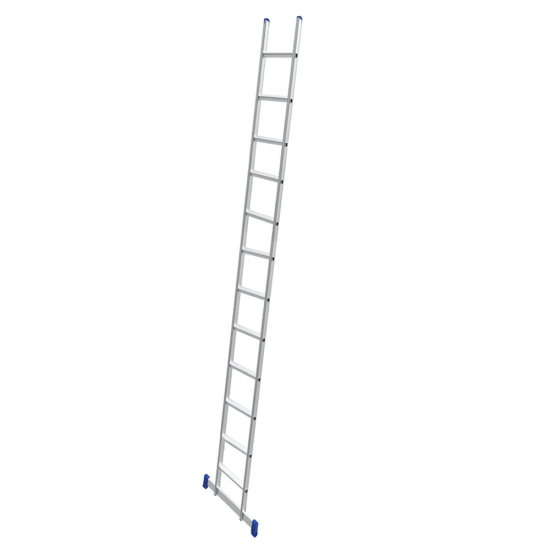 Marchetti A112+, 12 gradini, 3.60 m - Scala in alluminio semplice singola - Altezza stimata operativa 4.60 m