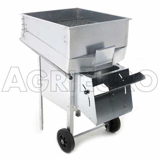 OUTLET - UTILIZZATO PER PROVA - Defogliatrice pneumatica per olive ad aria compressa 11-S Zincato - con griglia di pre-filtraggio
