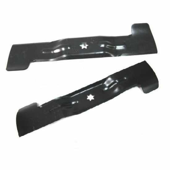 Coppia lame di ricambio (dx + sx) per trattorino rasaerba MTD