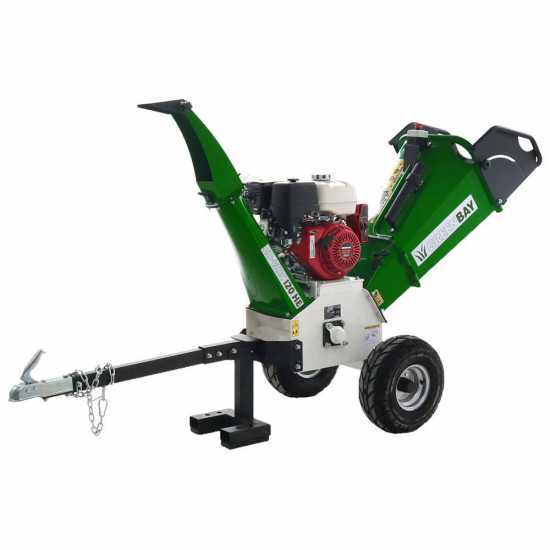 OUTLET - DA ESPOSIZIONE - Biocippatore a scoppio professionale GreenBay GB-WRC 120 HE - Motore Honda GX390 da 13 HP