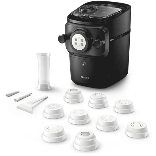 Philips Pasta Maker 7000 HR2665/96 - Macchina per la pasta elettrica 2 in 1 - Impasta ed estrude