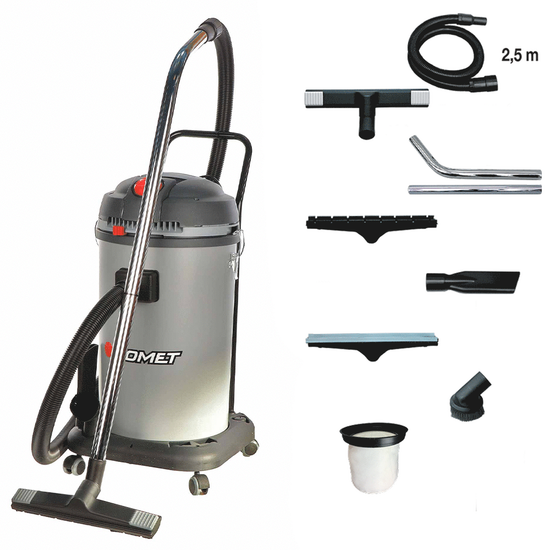Comet CVP 265 P - Bidone aspiratutto - 65 lt - Polvere e liquidi - 2400W