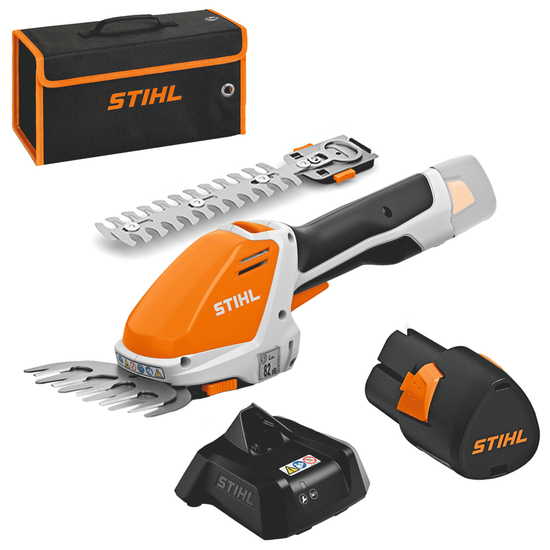 STIHL HSA 26 - Forbice tagliaerba con batteria AS - 10.8V 2.6Ah - Tagliasiepi