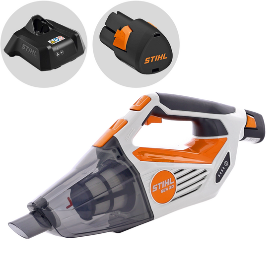 STIHL SEA 20 Set - Aspiratore portatile manuale con batteria AS - 10.8V